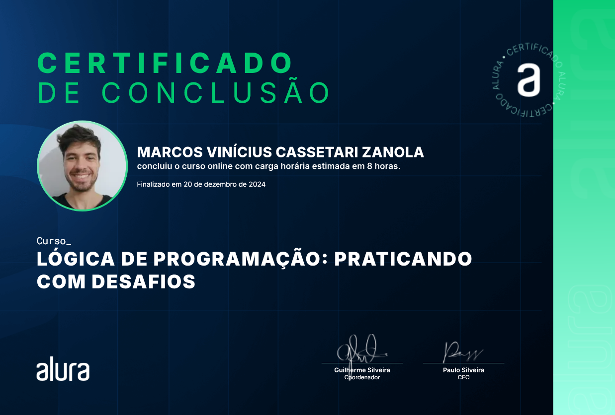 Certificado 7